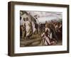 Moses Presenting the Ten Commandments-Raphael-Framed Giclee Print