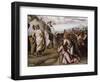 Moses Presenting the Ten Commandments-Raphael-Framed Giclee Print