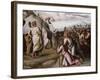 Moses Presenting the Ten Commandments-Raphael-Framed Giclee Print