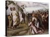 Moses Presenting the Ten Commandments-Raphael-Stretched Canvas