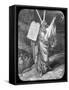 Moses Receives the Law, Late 19th or Early 20th Century-null-Framed Stretched Canvas