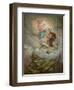 Moses Receives the Tablets of the Law from God on Mount Sinai-null-Framed Giclee Print