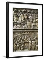 Moses Receiving Laws and Dictates, and Marriage of Mary, Panel on Lateral Side of Altar of St James-null-Framed Giclee Print