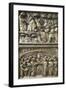 Moses Receiving Laws and Dictates, and Marriage of Mary, Panel on Lateral Side of Altar of St James-null-Framed Giclee Print