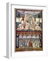 Moses Receiving Laws-null-Framed Giclee Print