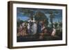Moses Saved from Waters-Paolo Caliari-Framed Giclee Print