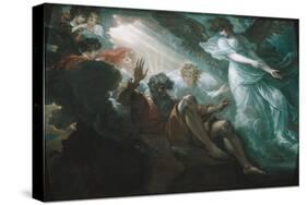 Moses Shown the Promised Land, 1801-Benjamin West-Stretched Canvas