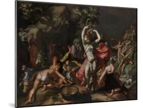 Moses Striking the Rock, 1596-Abraham Bloemaert-Mounted Giclee Print