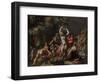 Moses Striking the Rock, 1596-Abraham Bloemaert-Framed Giclee Print