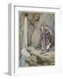 Moses Striking the Rock to Bring Forth Water-Tony Sarg-Framed Giclee Print