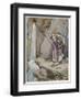 Moses Striking the Rock to Bring Forth Water-Tony Sarg-Framed Giclee Print