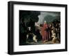 Moses Striking the Rock-Jan Victors-Framed Giclee Print