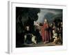 Moses Striking the Rock-Jan Victors-Framed Giclee Print