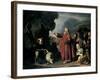 Moses Striking the Rock-Jan Victors-Framed Giclee Print