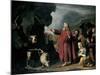 Moses Striking the Rock-Jan Victors-Mounted Giclee Print
