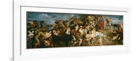 Moses Striking Water from the Rock, c.1645-50-Jacob Jordaens-Framed Giclee Print