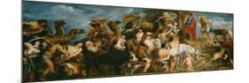 Moses Striking Water from the Rock, c.1645-50-Jacob Jordaens-Mounted Giclee Print