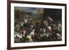 Moses Striking Water from the Rock-Jacopo Bassano-Framed Giclee Print