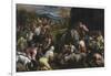 Moses Striking Water from the Rock-Jacopo Bassano-Framed Giclee Print