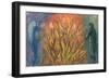 Moses & the burning bush, 1990-Hans Feibusch-Framed Giclee Print