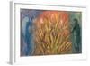 Moses & the burning bush, 1990-Hans Feibusch-Framed Giclee Print