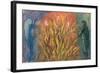 Moses & the burning bush, 1990-Hans Feibusch-Framed Giclee Print