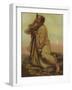 Moses viewing the promised land-Philip Richard Morris-Framed Giclee Print