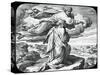 Moses Views the Land of Israel, 19th Century-Julius Schnorr von Carolsfeld-Stretched Canvas