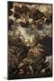 Moses with Bronze Serpent During the Plague of Snakes-Jacopo Robusti Tintoretto-Mounted Art Print