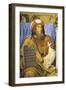 Moses with Ten Commandments, from Series of Portraits of Illustrious Men-Joos Van Wassenhove-Framed Giclee Print