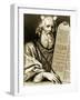 Moses with the Renewed Tablets-Philippe De Champaigne-Framed Giclee Print