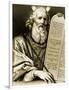 Moses with the Renewed Tablets-Philippe De Champaigne-Framed Giclee Print