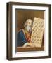 Moses with the Tables of the Law-English-Framed Premium Giclee Print