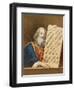 Moses with the Tables of the Law-English-Framed Premium Giclee Print
