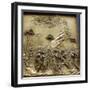 Moses with the Tablets of Law. Gates of Paradise. Baptistry. Florence. Italy-null-Framed Giclee Print