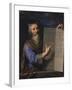 Moses with the Tablets of the Law, 1663-Philippe De Champaigne-Framed Giclee Print