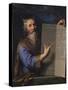 Moses with the Tablets of the Law, 1663-Philippe De Champaigne-Stretched Canvas