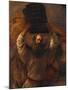 Moses with the Ten Commandments, 1659-Rembrandt van Rijn-Mounted Giclee Print