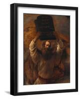 Moses with the Ten Commandments, 1659-Rembrandt van Rijn-Framed Giclee Print