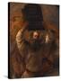 Moses with the Ten Commandments, 1659-Rembrandt van Rijn-Stretched Canvas