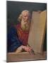 Moses with the Ten Commandments-null-Mounted Giclee Print