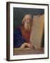 Moses with the Ten Commandments-null-Framed Giclee Print