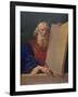 Moses with the Ten Commandments-null-Framed Giclee Print