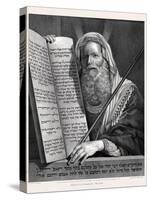 Moses with the Ten Commandments.-Stocktrek Images-Stretched Canvas