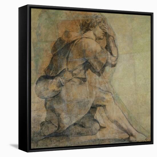 Moses-Raphael-Framed Stretched Canvas