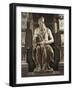 Moses-Michelangelo-Framed Art Print