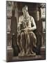 Moses-Michelangelo-Mounted Art Print