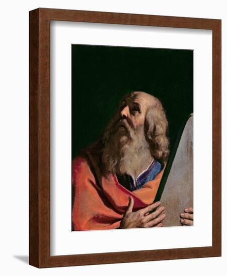 Moses-Guercino-Framed Giclee Print