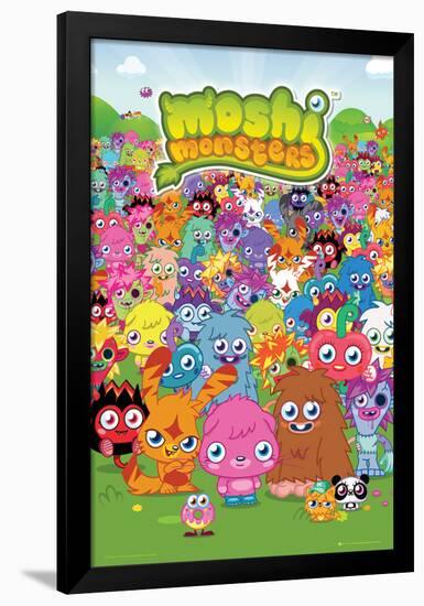 Moshi Monsters-Portrait-null-Framed Poster