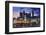 Moskva-City Skyline at Dusk-Jon Hicks-Framed Photographic Print